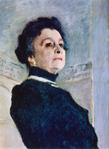 Portrait of Maria Nikolayevna Yermolova (detail), 1905