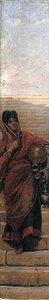 An Indian Water Carrier by Valentine Cameron Prinsep