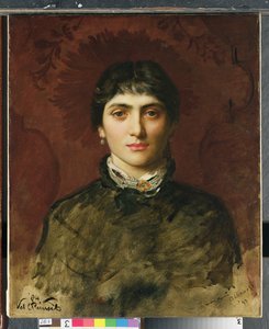 Portrait of a Woman with Dark Hair, 1884