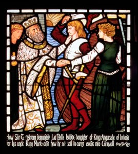 Sir Tristan Leaving Ireland with Isolde the Fair