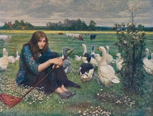 The Goose Girl, c1878, c1915