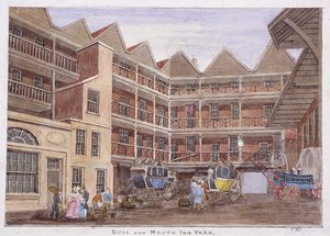 Bull and Mouth Street, London by Valentine Davis