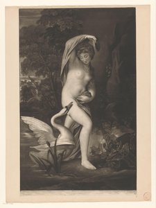 Leda and the Swan by Valentine Green