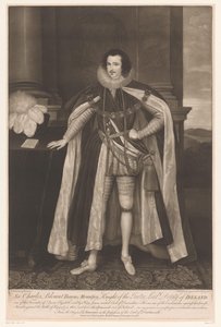 Portrait of Charles Blount by Valentine Green