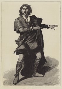 Mr H Irving as Macbeth