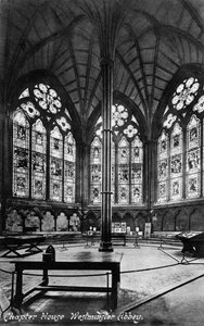 Chapter House, Westminster Abbey by Valentine and Sons Ltd