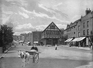Market Place, Ledbury by Valentine and Sons Ltd