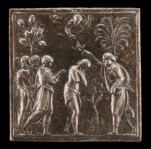 The Baptism in the Jordan by Valerio Belli