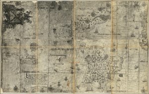 1551 Map of the Western Hemisphere