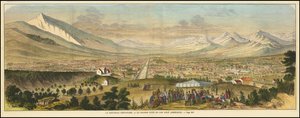 1863 View of Salt Lake City by Various