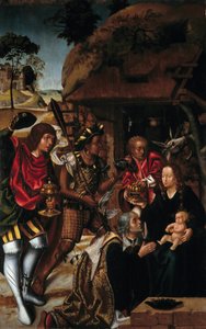 The Adoration of the Magi by Vasco (c.1475 c.1542) Fernandes
