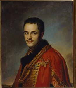 Portrait of N.N. Raevsky The Younger by Vasili Andreevich Tropinin