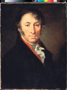 Portrait of the Author and Historian N. M. Karamzin by Vasili Andreevich Tropinin