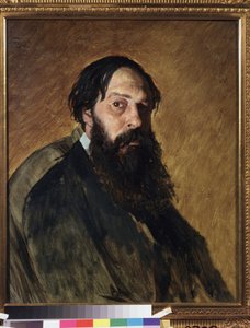 Portrait of the Artist Alexei Savrasov by Vasili Grigorevich Perov