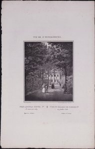 Views of Saint Petersburg: The Summer Palace of Peter the Great, 1833