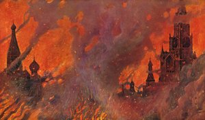 Fire in Zamoskvorechye