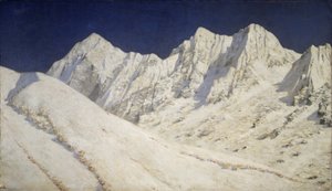 Snow on the Himalayas, India by Vasili Vasilievich Vereshchagin