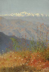 Sunset in the Himalayas, 1879