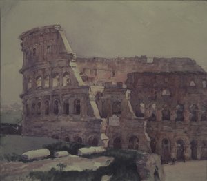 The Colosseum in Rome by Vasilij Ivanovic Surikov