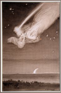 Falling Star by Vasily Alexandrovich Kotarbinsky