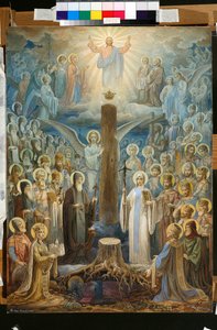 The Glory of the Georgian Orthodox Church: Illustration of the Legend of the Living Column