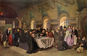 A Repast in the Monastery, 1865-1875, 1939