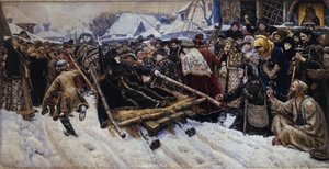 Boyarynya Morozova by Vasily Surikov