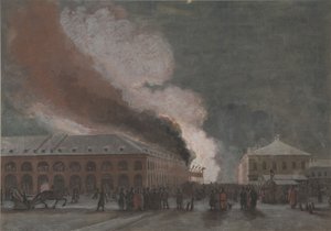 Fire in the Salt Trade Rows