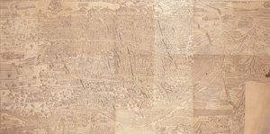 Map of Cairo, a Bird