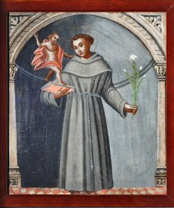 St Anthony of Padua and Jesus