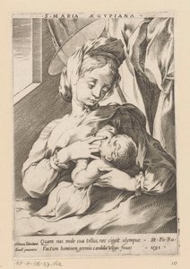 Mary Nursing the Child by Ventura Salimbeni
