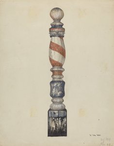 Barber Pole by Vera Van Voris