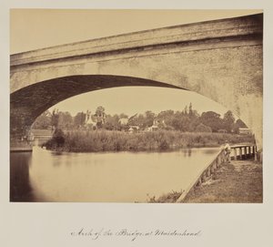 Arch of the Bridge at Maidenhead by Vernon Heath
