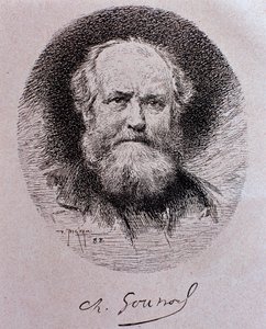 Portrait of Charles Gounod (drawing)