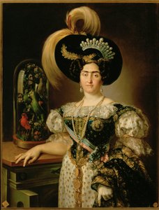 Marie-Francoise Braganza y Bourbon, Wife of King Carlos V by Vicente Lopez y Portana
