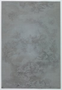 Study for Painted Decoration of a Ceiling, Casino de la Reina, Madrid, Spain by Vicente Lopez y Portana