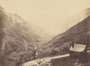 Valley Landscape by Vicomte Joseph de Vigier