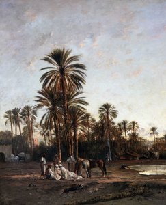 Lake of Africa by Victor Pierre Huguet