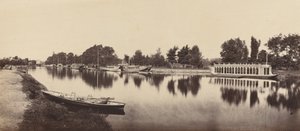 Barges at Oxford