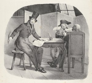 Chap. XV: Ecrivons à la Vielle Writings for the elderly by Victor Adam