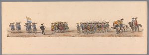 Historical Procession for the Second Centennial of Utrecht University, 1836 (Plate 4)