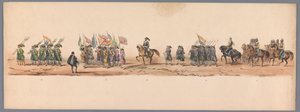 Historical Parade at the Bicentennial of Utrecht University, 1836 (plate 9)