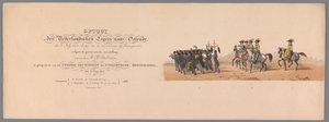 Historical Parade at the Bicentennial of Utrecht University, 1836 Parade of the Dutch Army to Ostend, July 3, 1600, the Day after the Victory at Nieuwpoort; According to the Costumed Representation Given by H H Stud