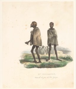 Clothing of the inhabitants of King George Sound (Western Australia) (Voyage of discovery of the Astrolabe) by Victor Adam