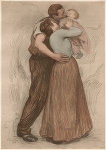 The Kiss by Victor Emile Prouve