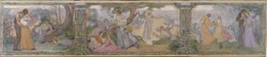 Sketch for the Issy-les-Moulineaux town hall: La Vie, between 1896 and 1897