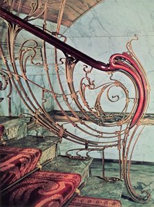 Bannister by Victor Horta