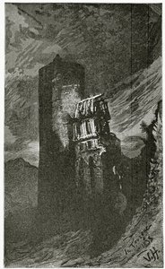 La Tourgue - illustration from Quatre Vingt Treize by Victor Hugo