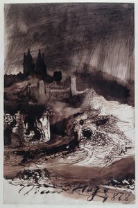 The Castle, 1878 by Victor Hugo