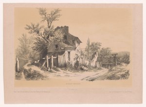 Farm on Mont Valérien by Victor Lefranc